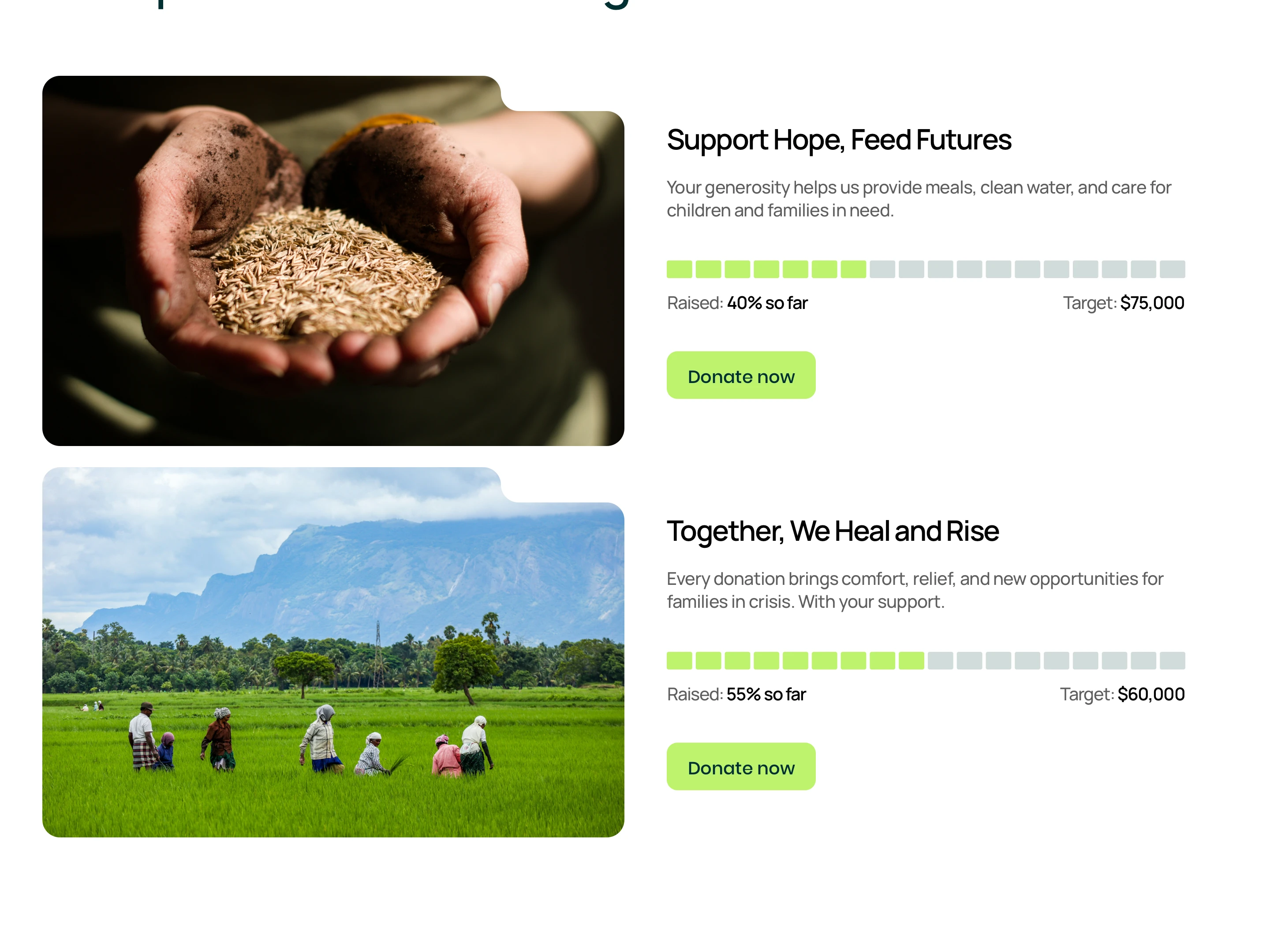 Strategic Relief Initiatives