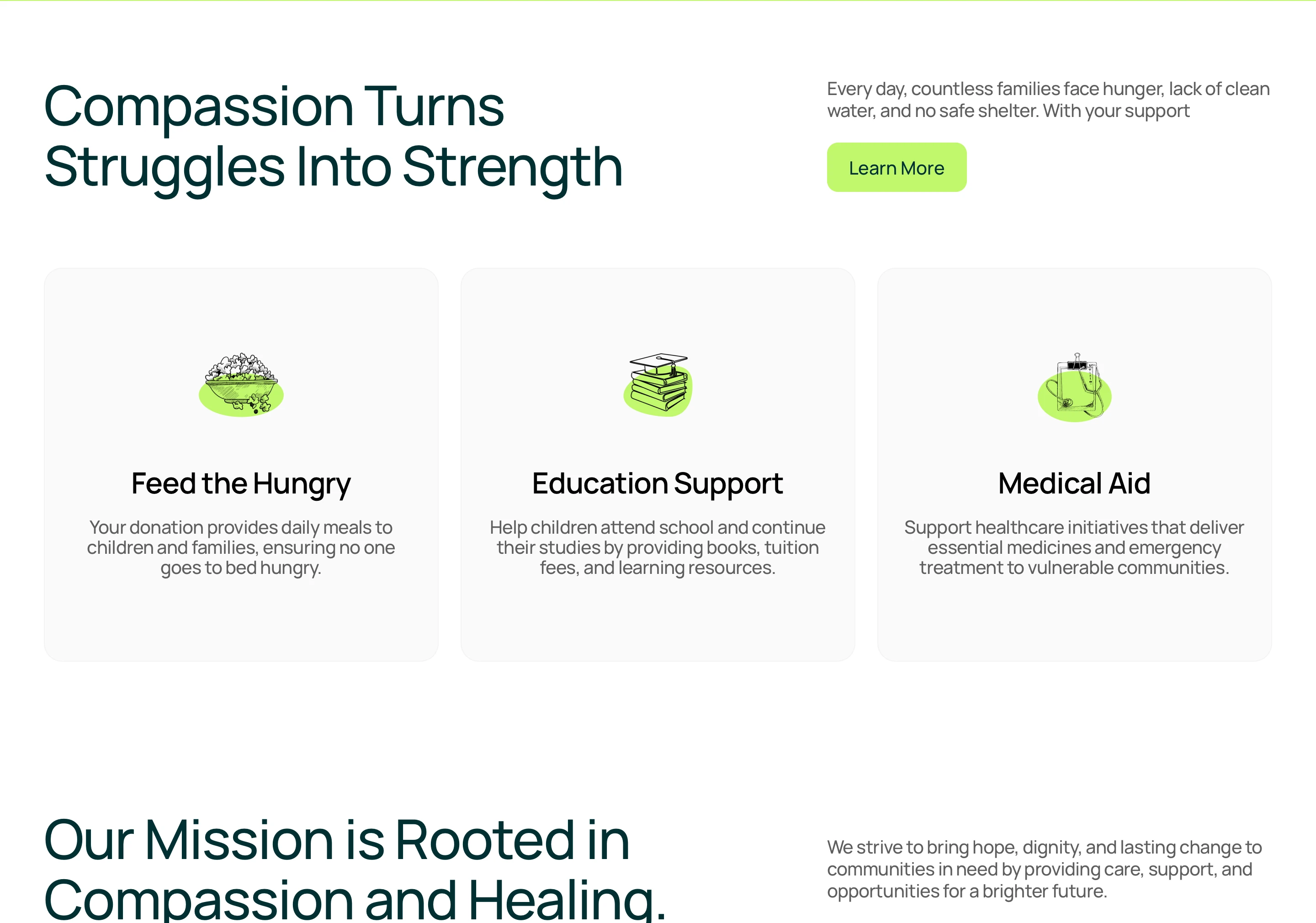 Mission & Core Relief Pillars