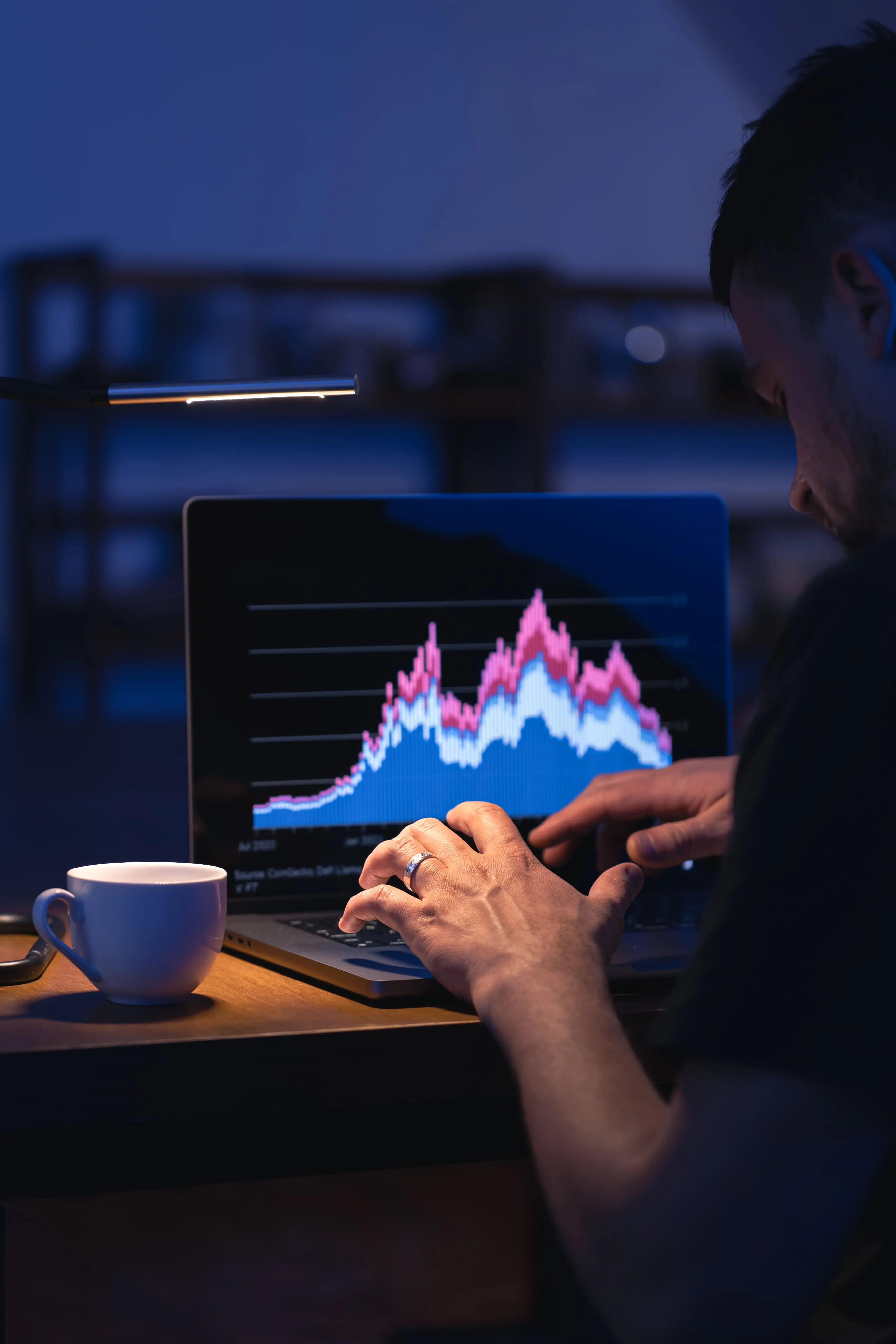 Web performance optimization visual representation